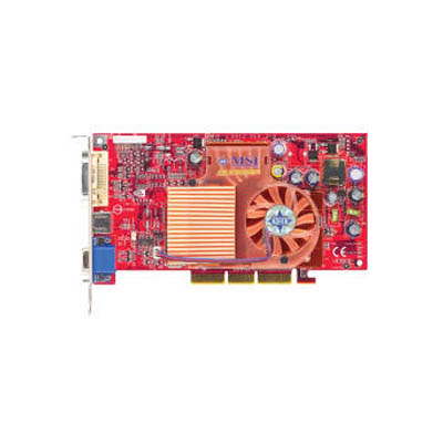 FX5600XT-VTDR128 MSI 128MB DDR SDRAM AGP 8x DVI-I VGA C...