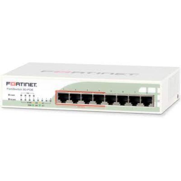 FortiSwitch-80-POE Layer 2 Access Switch - 8 x GE RJ45 ...