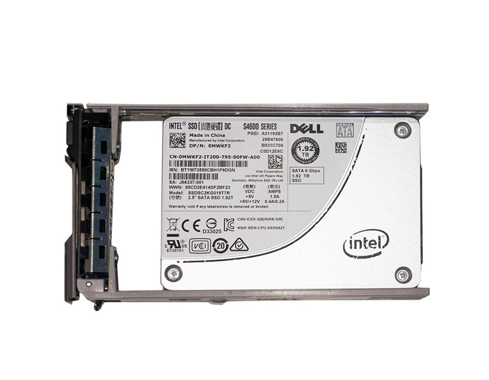 G14R6 DELL 1.92tb Mixed-use Tlc Sata 6gbps 2.5in Hot Sw...