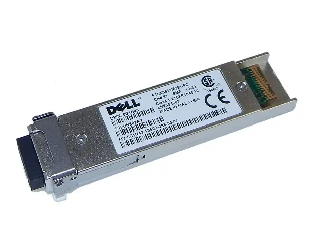 G1N43 Dell FTLX3811M351 Single-Mode Fibre Channel 10Gb/...