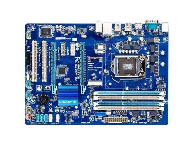 GA-Z77P-D3 Gigabyte Technology board Intel Z77 Express ...