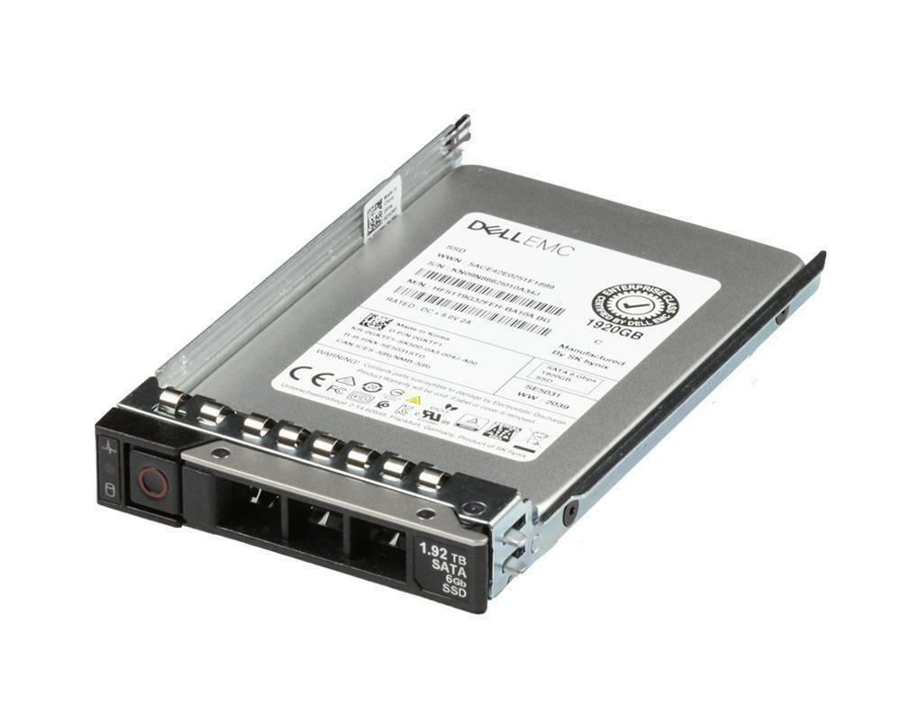 GKTF1 DELL 1.92tb Ssd Sata Mix Use Tlc 6gbps 2.5in Hot-plug Drive For 14g Poweredge Server