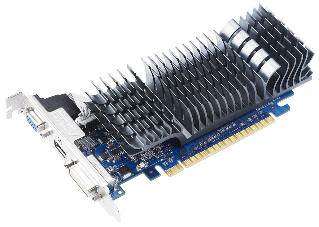 GT520-1GD3-CSM ASUS GeForce GT520 (Fermi) 1GB GDDR3 64-Bit PCI-Express 2.0 x16 HDCP Ready Low Profile Video Graphics Card