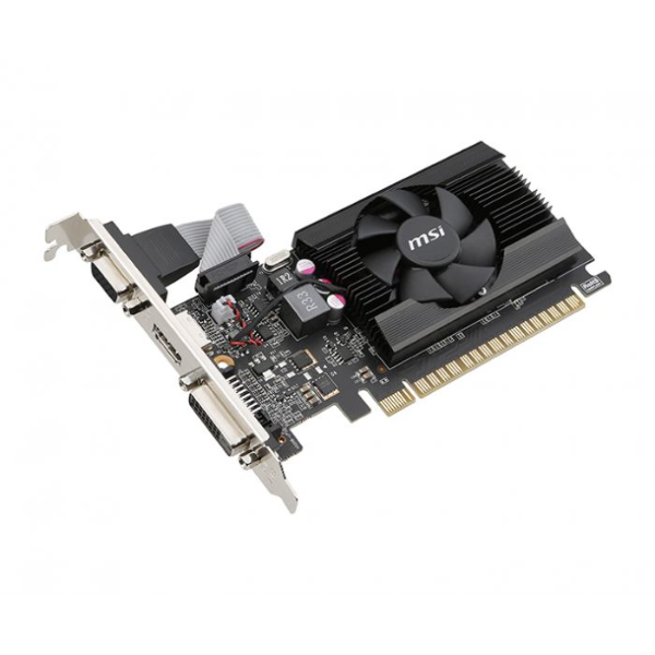 GT7102GD5HLP MSI Nvidia GeForce GT 710 2GB GDDR5 64-Bit PCI-Express 2 x16 Video Graphics Card