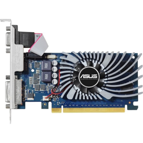 GT730-2GD5-BRK ASUS GeForce GT 730 2GB GDDR5 64-Bit HDMI / D-Sub / HDCP / DVI-D PCI-Express 2.0 Video Graphics Card