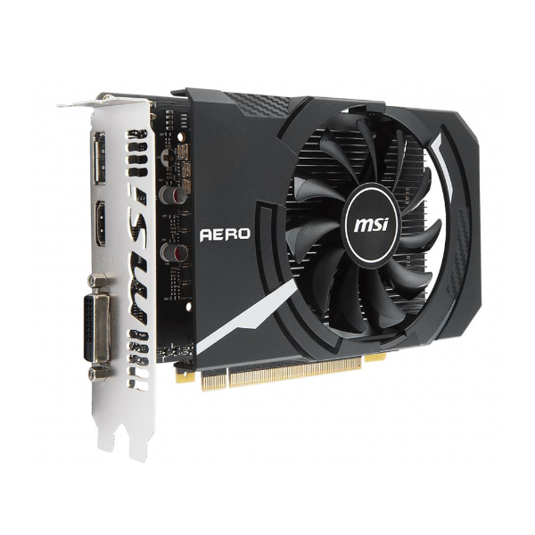 GTX1050AEROITX2G MSI Nvidia GeForce GTX 1050 2GB GDDR5 128-Bit HDMI / DisplayPort / Dual-Link DVI-D PCI-Express 3.0 x16 Video Graphics Card