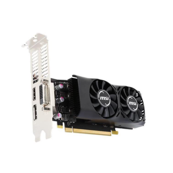 GTX1050TI4GTLP MSI Nvidia GeForce GTX 1050 Ti 4GB GDDR5 128-Bit HDMI DisplayPort Dual-Link DVI-D PCI-Express 3.0 x16 Video Graphics Card