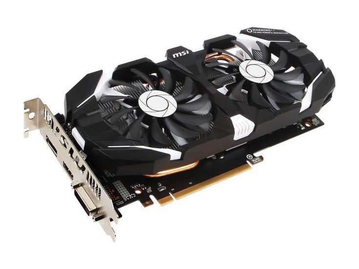 GTX10606GTOCV1 MSI Nvidia GeForce GTX 1060 6GB GDDR5 19...