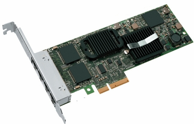 H092P Dell PRO/1000 ET Quad -Port Server Adapter LP PCI...
