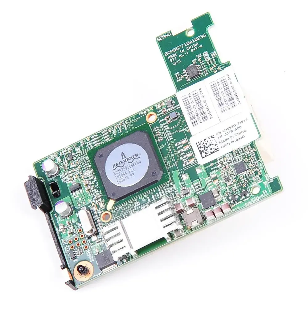 H093G Dell BROADCOM Dual Port 5709 PCI Express Ethernet Network Interface Card
