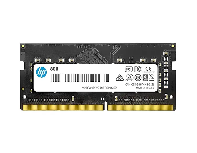 H6Y77AA#ABA HP 8GB DDR3-1600MHz PC3-12800 non-ECC Unbuffered CL11 204-Pin SoDIMM 1.35V Low Voltage Memory Module