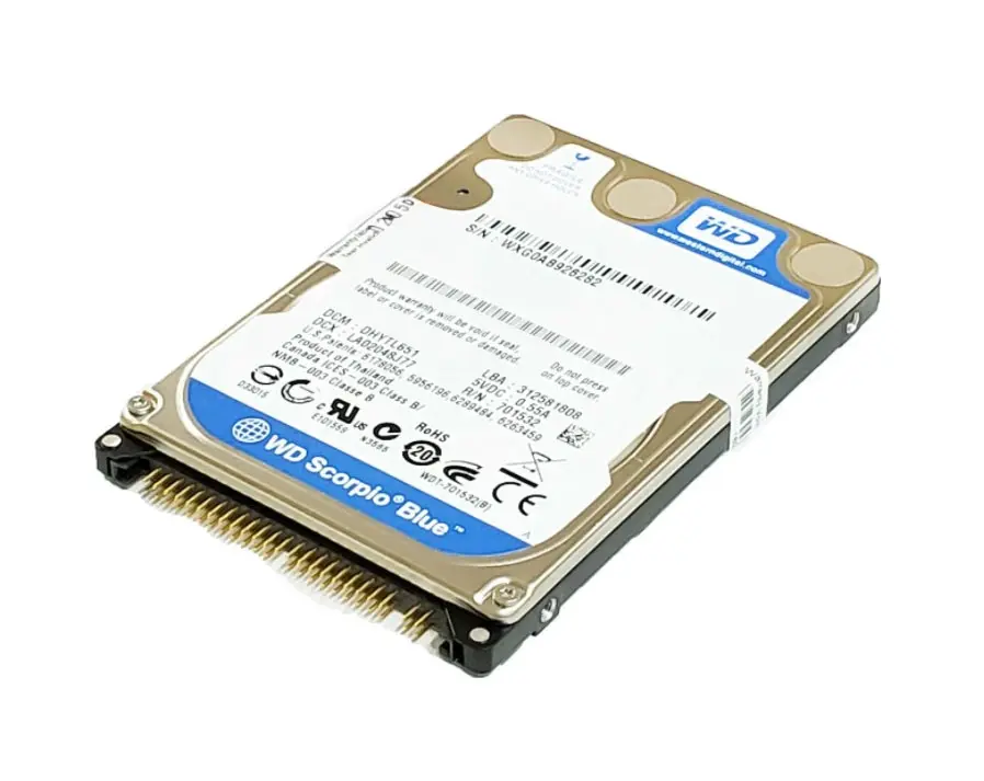 HD-WD32BVE Western Digital Scorpio Blue 320GB 5400RPM A...