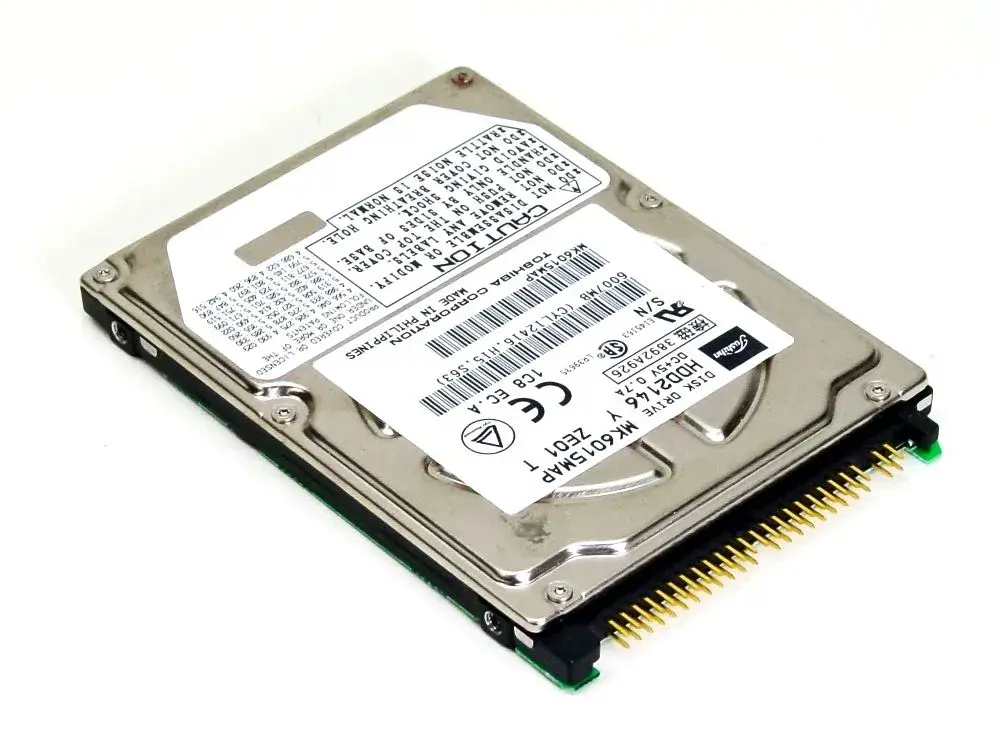 HDD1232 Toshiba 5GB 3990RPM IDE Ultra ATA/66 (ATA-5) 25...