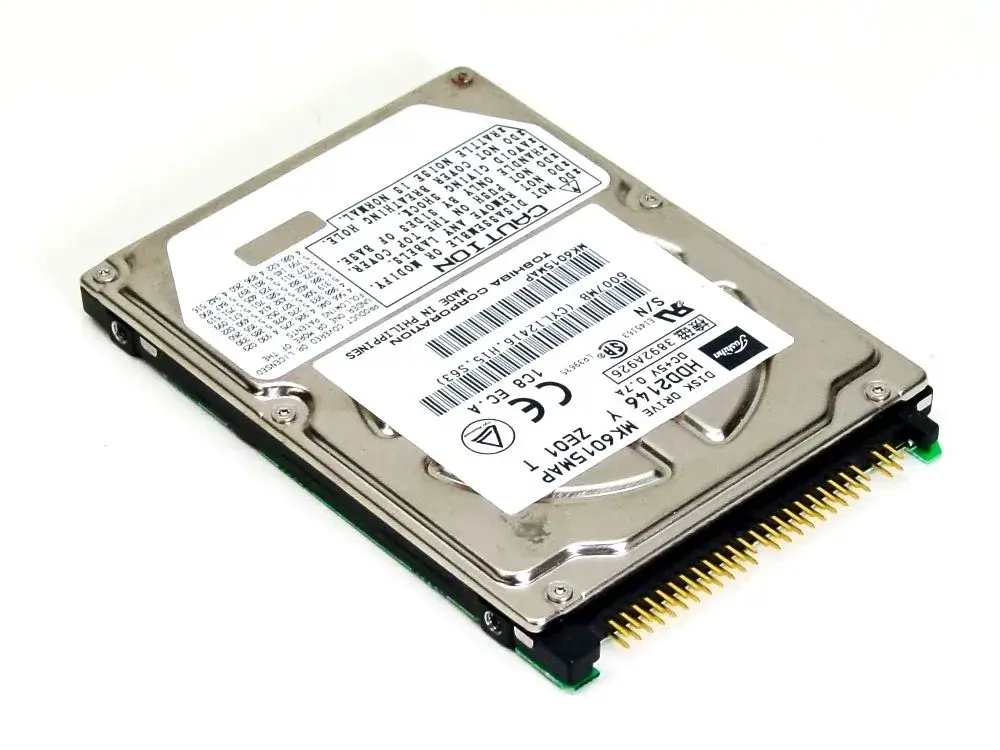HDD2149 Toshiba 12GB 4200RPM IDE Ultra ATA-66 1MB Cache 9.5mm 2.5-inch Hard Drive
