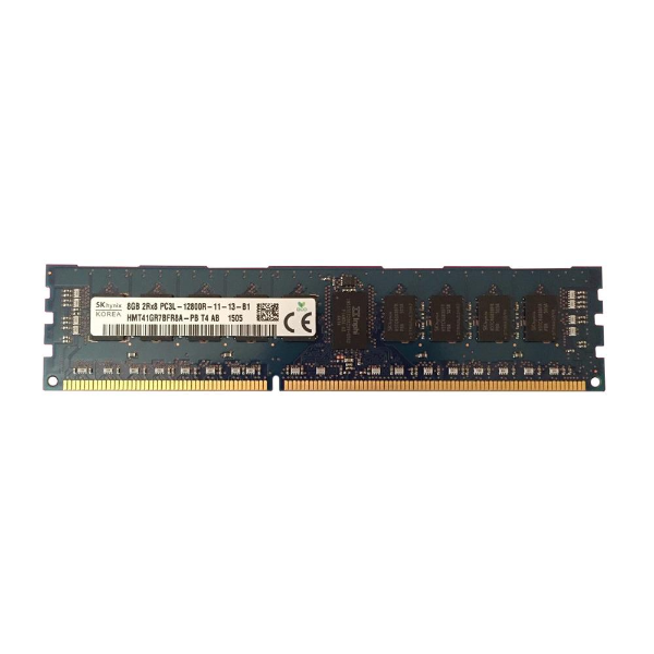 HMT41GR7BFR8A-PBT4 Hynix 8GB DDR3-1600MHz PC3-12800 ECC Registered CL11 240-Pin DIMM Dual Rank Memory Module