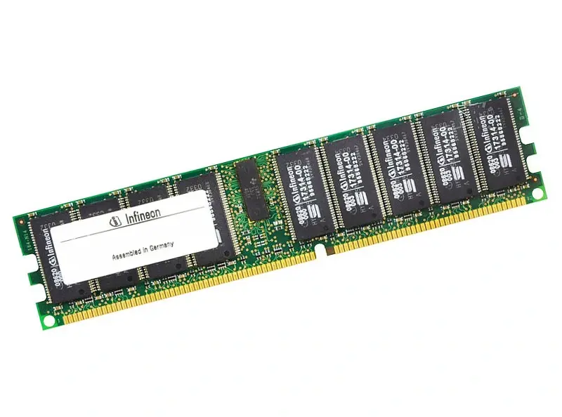 HYS72D128300GBR-5-B Infineon 1GB DDR-400MHz PC3200 ECC ...