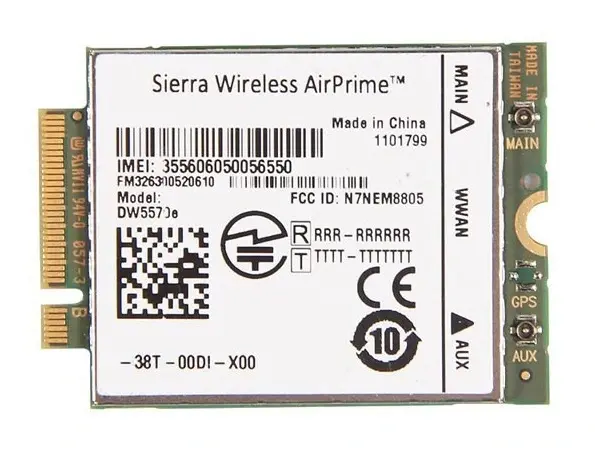 J0846 Dell Wireless Mini PCI Network Card TM1300 & IEEE...