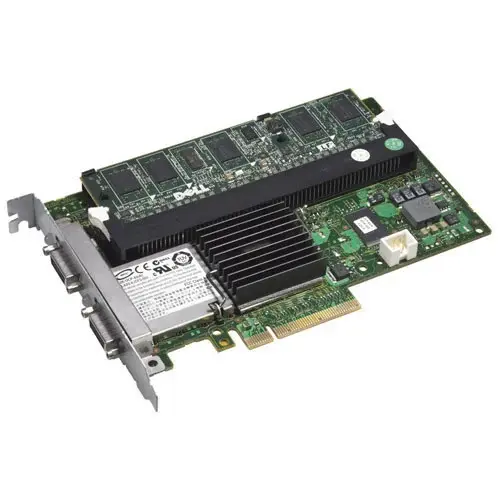 J155F Dell PERC 6/E SAS RAID Controller