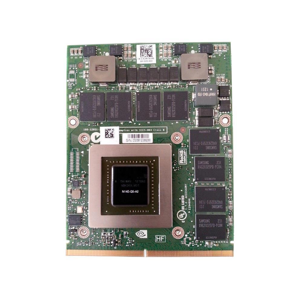 J2VD8 Dell Nvidia Quadro K5000M 4GB GDDR5 256-Bit PCI-E...