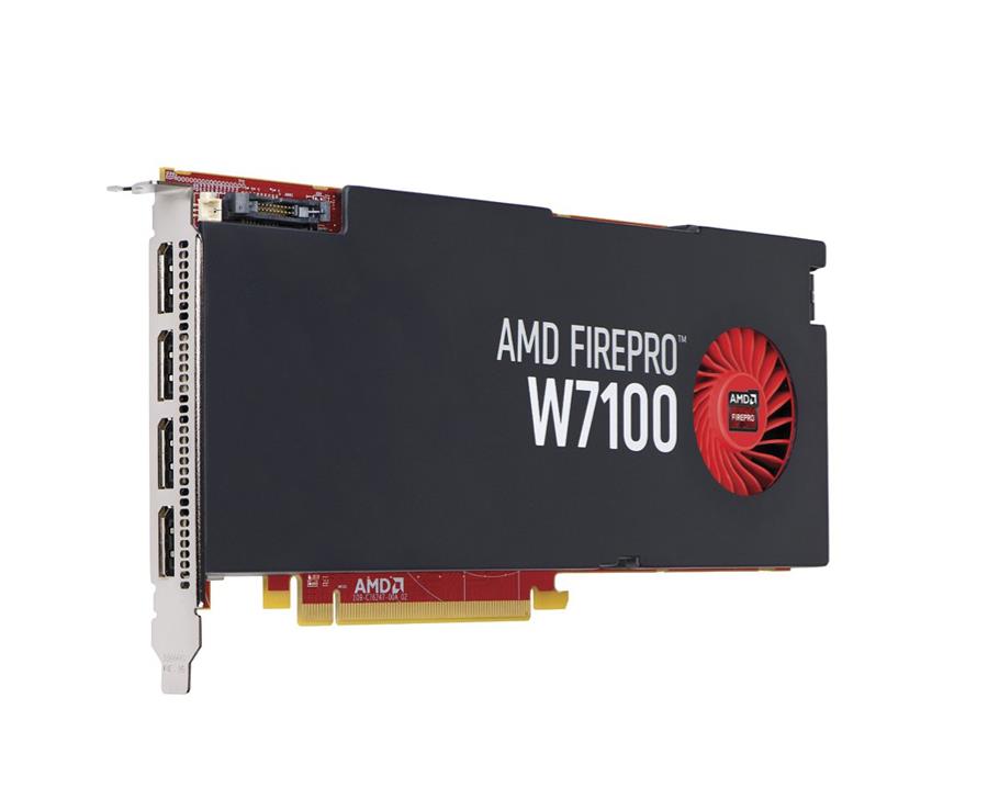 J3G93AT HP AMD FirePro W7100 512bit GDDR5 PCI-Express 3...