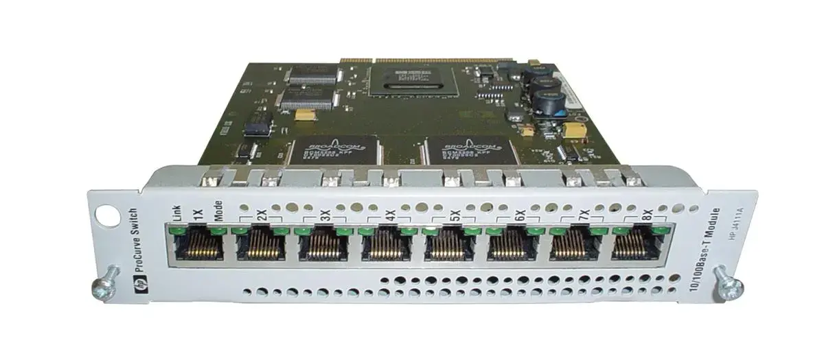 J4111-69001 HP ProCurve 8-Port 10/100Base-T Switch Expansion Module