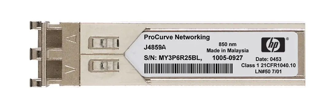 J4859-69201 HP ProCurve 1000Base-LX 1310nm SFP mini-GBI...