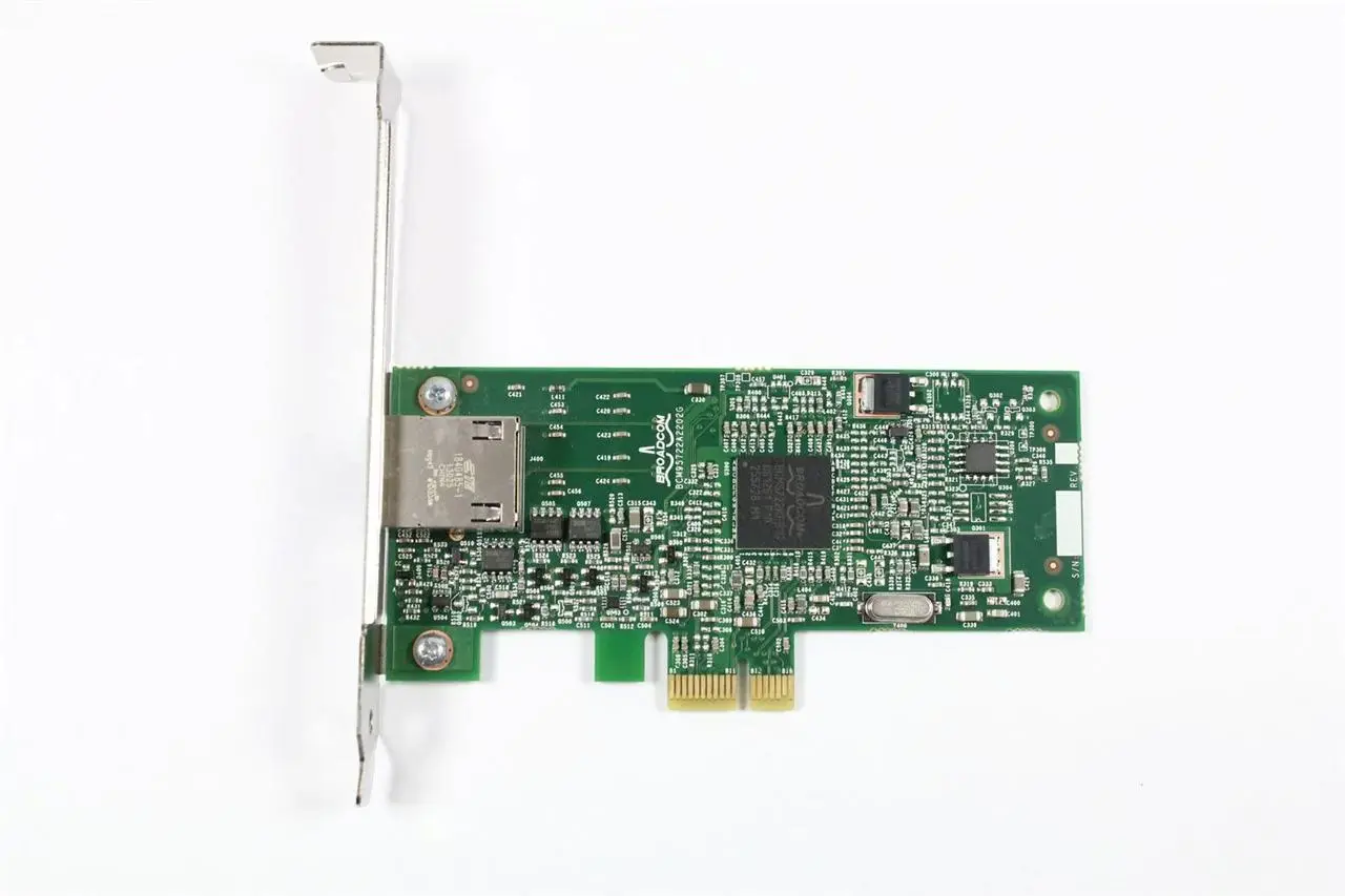 J5P32 Dell BCM5722 1GB Single -Port PCI Express Network...