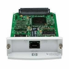 J6057-60002 HP JetDirect 615N EIO Fast Ethernet Internal Print Server 10/100BaseT RJ45 Enhanced I/O Port