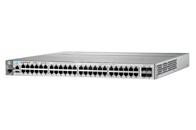 J9576-61001 HP Aruba 3800-48G 48-Port x RJ-45 10/100/1000Base-T Layer 4 Gigabit Rack-Mountable Ethernet Switch