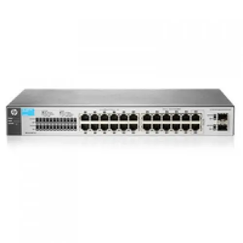 J9801-61001 HP 1810-24 v2 22-Ports 10/100Base-T with 2 Ethernet Ports & 2 Gigabit SFP Managed Gigabit Ethernet Switch