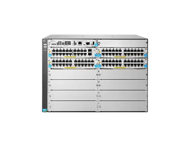 J9826-61001 HP 5412r-92g-Poe+/4SFP V2 Zl2 92-Ports 92 X 10/100/1000 + 2 X 10 Gigabit SFP+ + 4 X SFP Rackmountable Poe+ Managed Switch