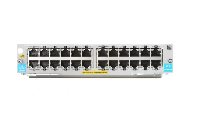 J9986-61001 HP 24p 10/100/1000Base-T PoE+ V3 Zl2 Expansion Module