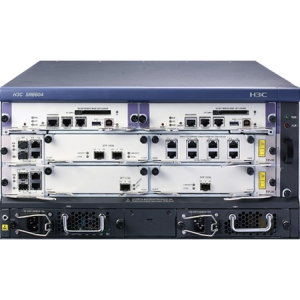 JC178B - HP A6604 Router Chassis, High-performance mult...