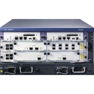 JC178B - HP A6604 Router Chassis, High-performance multi-core modular WAN router with 4 interface slots