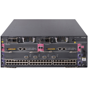 JD242B - HP 7502 Switch 4-slot horizontal chassis, 4U, with 2 I/O and 2 half-sized management slots