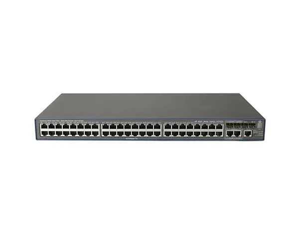 JG300-61101 HP ProCurve 3600-48 48-Port 48 X 10/100 + 4 X Gigabit SFP + 2 X Shared 10/100/1000 L4 Managed Rackmountable V2 Ei Switch