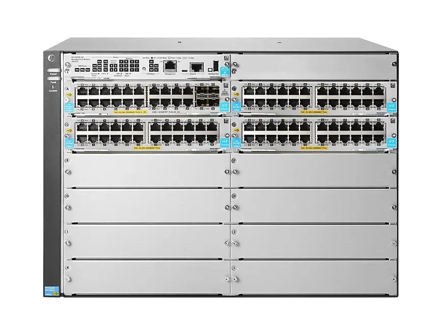 JL001-61001 HP 5412r 92gt Poe+/4SFP+ V3 Zl2 92 Ports Managed Rackmountable Switch