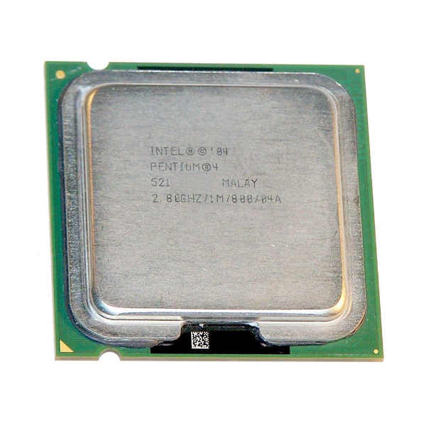 JM80547PG0721MM Intel Pentium 4 521 2.80GHz 800MHz FSB 1MB L2 Cache Socket PLGA775 Processor Supporting HT Technology