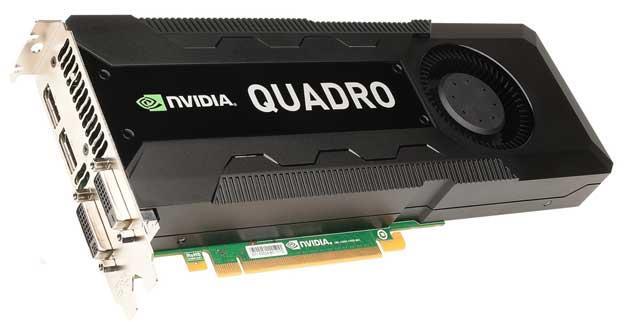 K5000 Nvidia Quadro 4GB GDDR5 SDRAM PCI-Express 2.0 x16...
