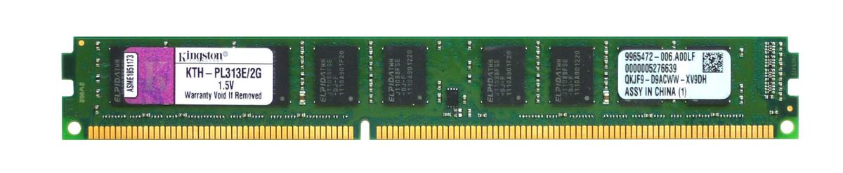 KTH-PL313E/2G Kingston 2GB DDR3-1333MHz PC3-10600 ECC U...