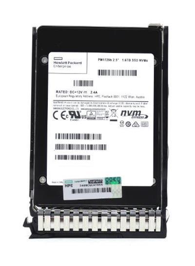 LO1600KEFJT HPE 1.6 Tb Mixed Use Hot-swap 2.5inch Pci Express 3.0 X4 (nvme) Solid State Drive With Tray