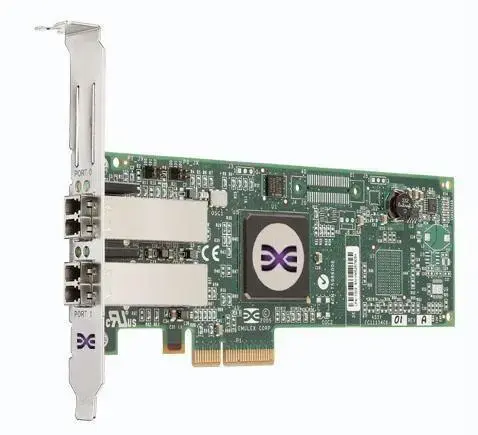 LPE11002 Emulex 2-Port 4GB/s Fibre Channel x4 PCI-Express Host Bus Adapter