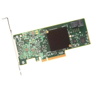 LSI00347 LSI 9300-4I 12GB/s PCI-Express 3.0 SAS Host Bu...