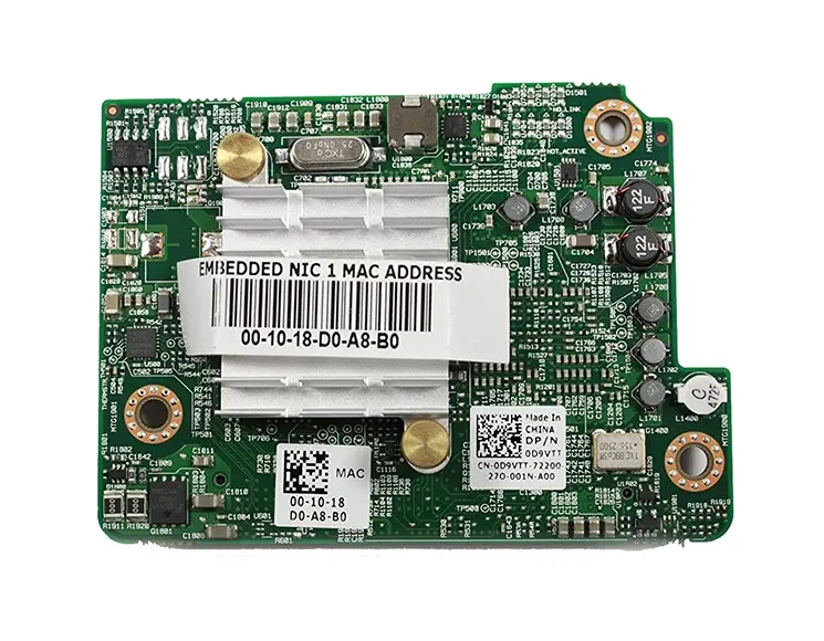 M710H Dell 2x10 Gigabit Broadcom PCI-Express X8 Mezzani...