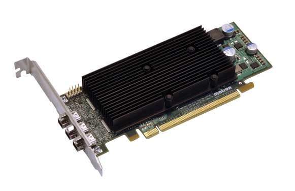 M9138-E1024LAF Matrox M9138 PCI-Express X16 1GB DDR3 SDRAM Low Profile Graphics Card