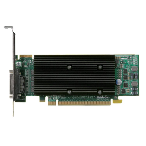 M9140-E512LAF Matrox M9140 512MB GDDR2 PCI-Express x16 4x DVI Workstation Video Graphics Card