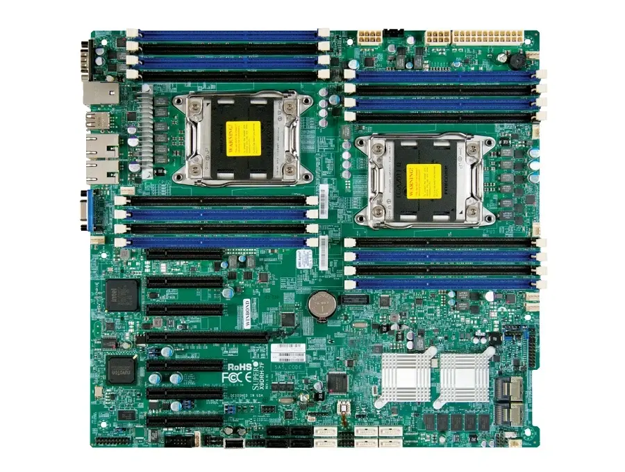 MB-X10DRI-O-P Supermicro Intel C612 Chipset Xeon E5-2600 v3 Family Processors Support Dual Socket LGA2011 EATX Server Motherboard