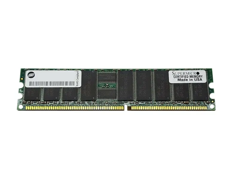 MEM-DR280L-IL01-ER6 Supermicro 8GB DDR2-667MHz PC2-5300 ECC Registered CL5 240-Pin DIMM Quad Rank Memory Module