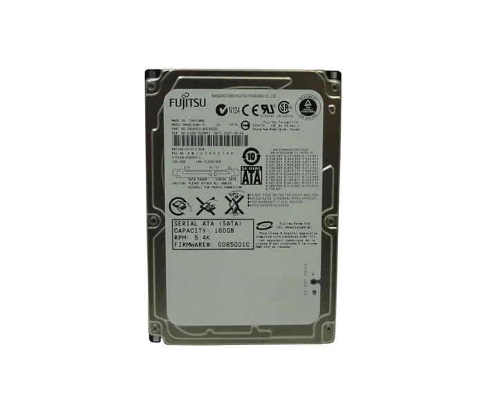 MHW2160BH Fujitsu 160GB 5400RPM 8MB Cache SATA 7-Pin 2....