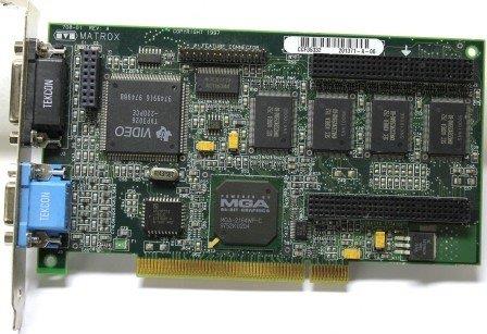 MIL2P4G Matrox Millennium II 4MB PCI Dual Port Video Gr...